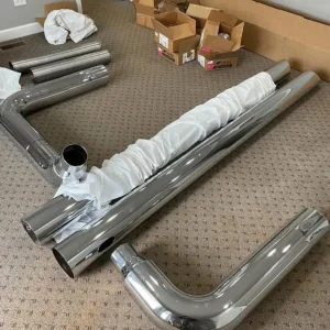 379/389 glider 7" LincolnChrome Stainless Steel StackS