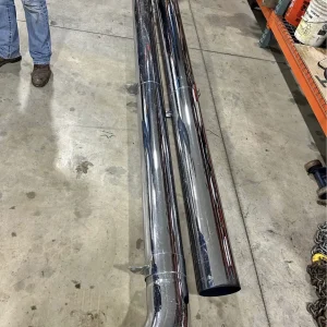 Peterbilt 359 flat top stacks