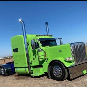 7” chrome stack combo with elbows