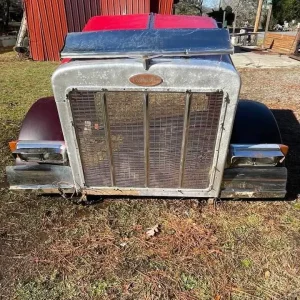 Peterbilt 379 extended aluminum hood for sale