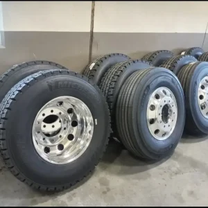 MICHELIN tires and hub pilot rims Peterbilt Kenworth Volvo Mack Freightliner