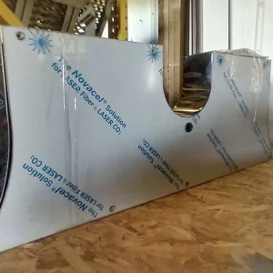 Stainless steel filler panel